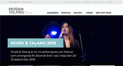 Desktop Screenshot of musiktalang.fi